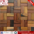 hot design product mixed Solid wood design bedroom mosaic wall tile